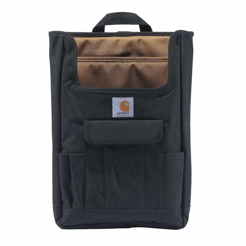Carhartt Front Seat Car Organizer CA0317 Black 500D DWR Polyester